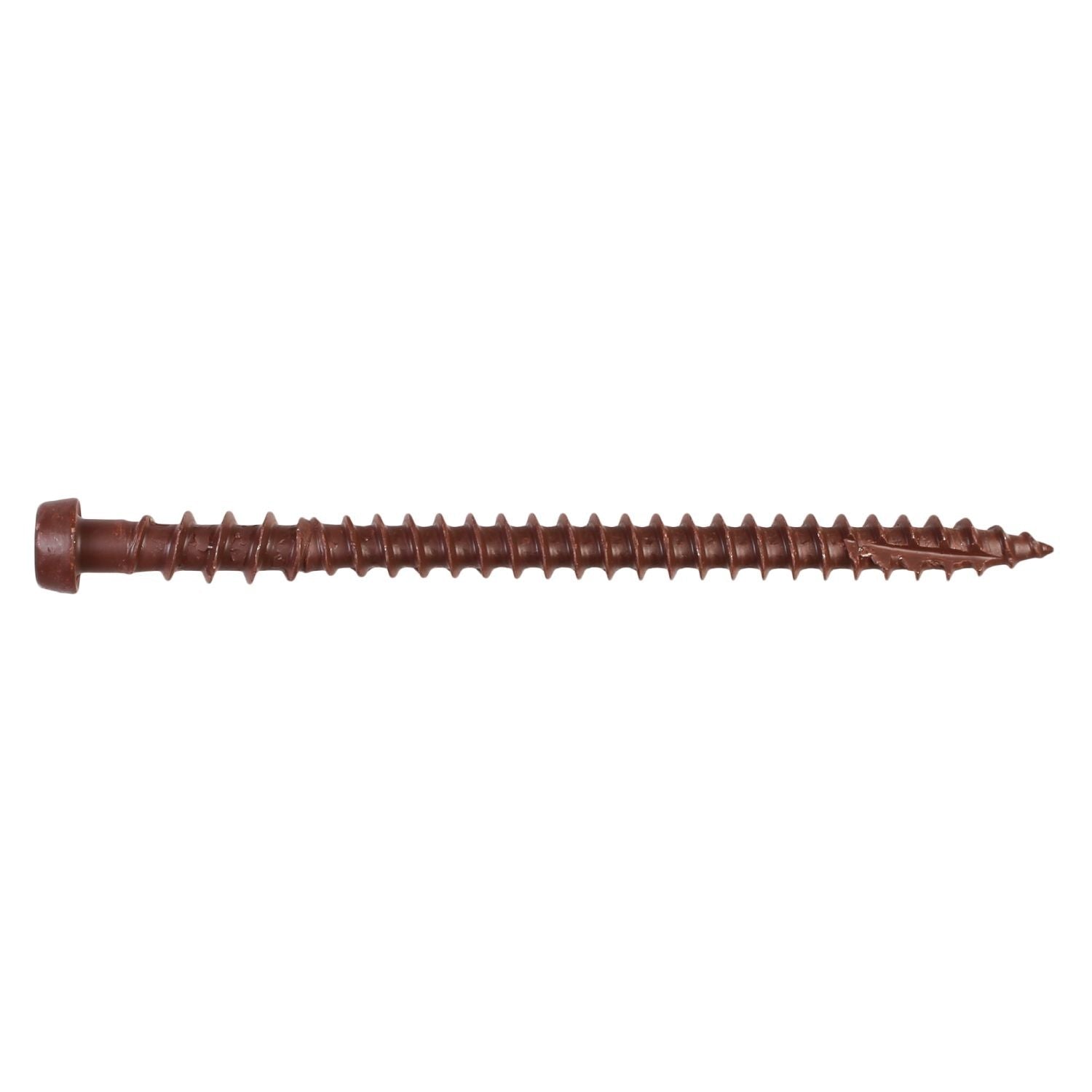 Simpson Strong-Tie DCU234RD01R70 Deck-Drive DCU COMPOSITE Screw, #10 x 2-3/4-in. T20, Quik Guard, Red 01, 70-Pack