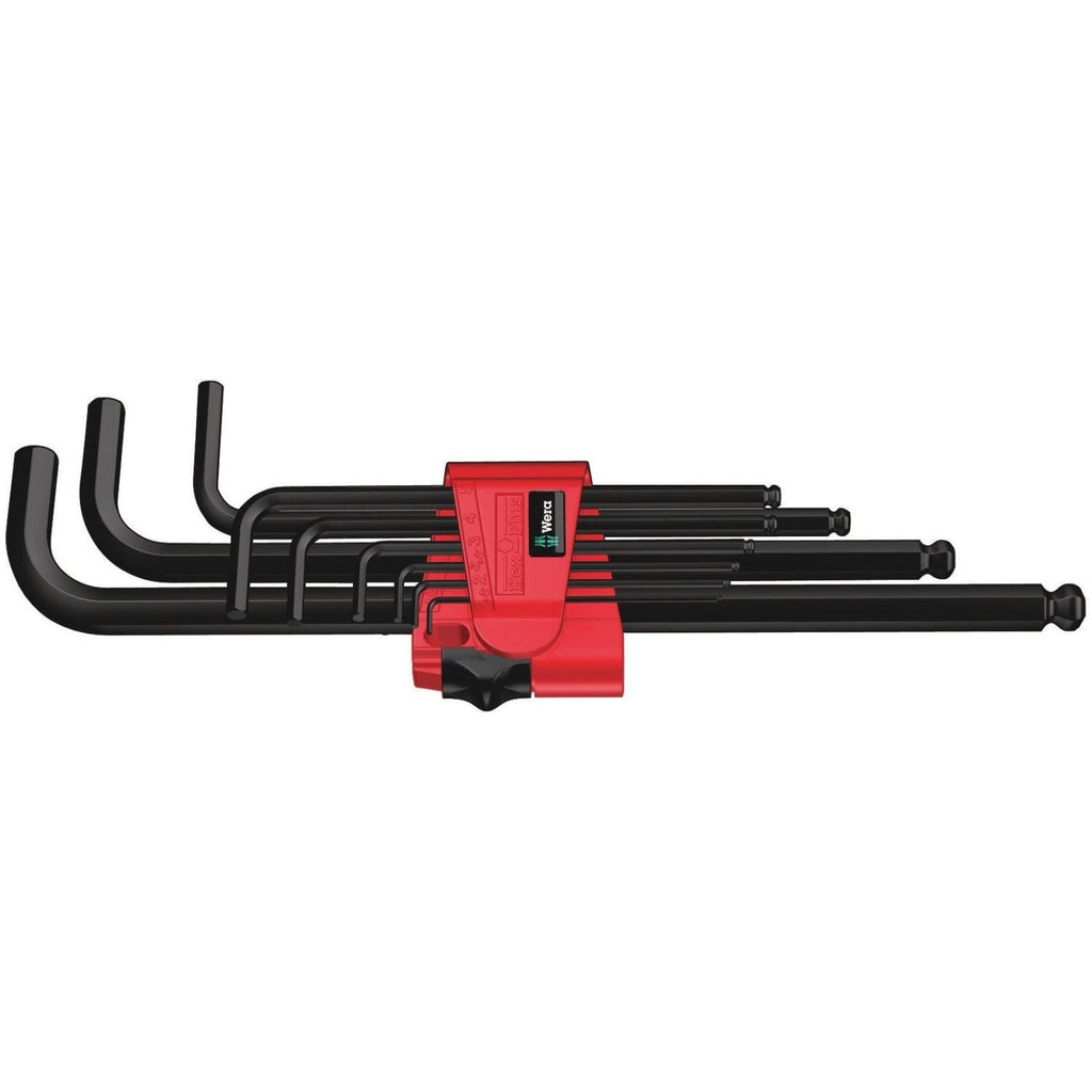 Wera 950/9 Hex-Plus 6 L-Key Set, Metric, Blacklaser, 9-Pieces