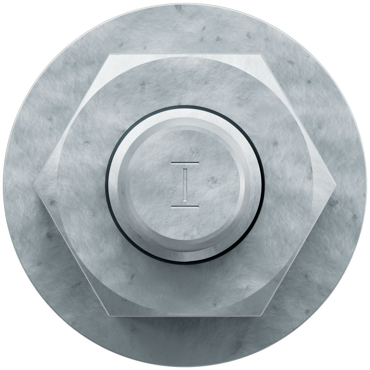 Simpson Strong-Tie STB2-50512MGF25 Strong-Bolt 2, 1/2-in. x 5-1/2-in. Mechanically Galvanized Wedge Anchor, Fully Assembled, 25-Pack