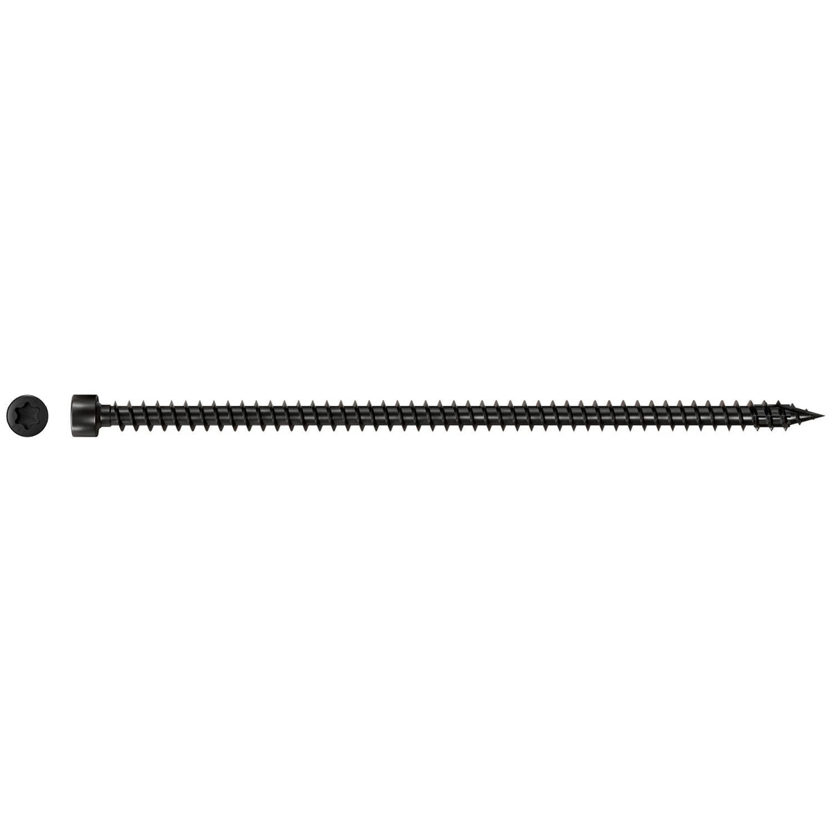 Simpson Strong-Tie SDCFC10X240-R25 Strong-Drive SDCFC TIMBER-CFC Screw, 0.390-in. x 9-1/2-in. T50, E-Coat, 25-Pack