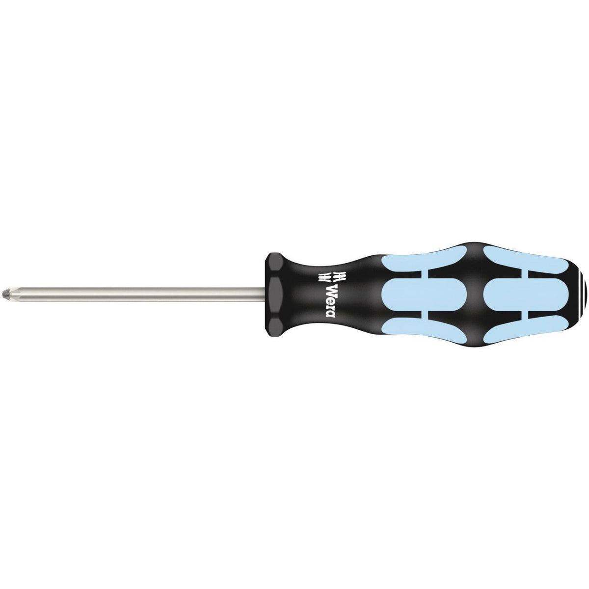 Wera 3355 Pz Screwdriver For Pozidriv Screws, Stainless, Pz 1x80-mm.