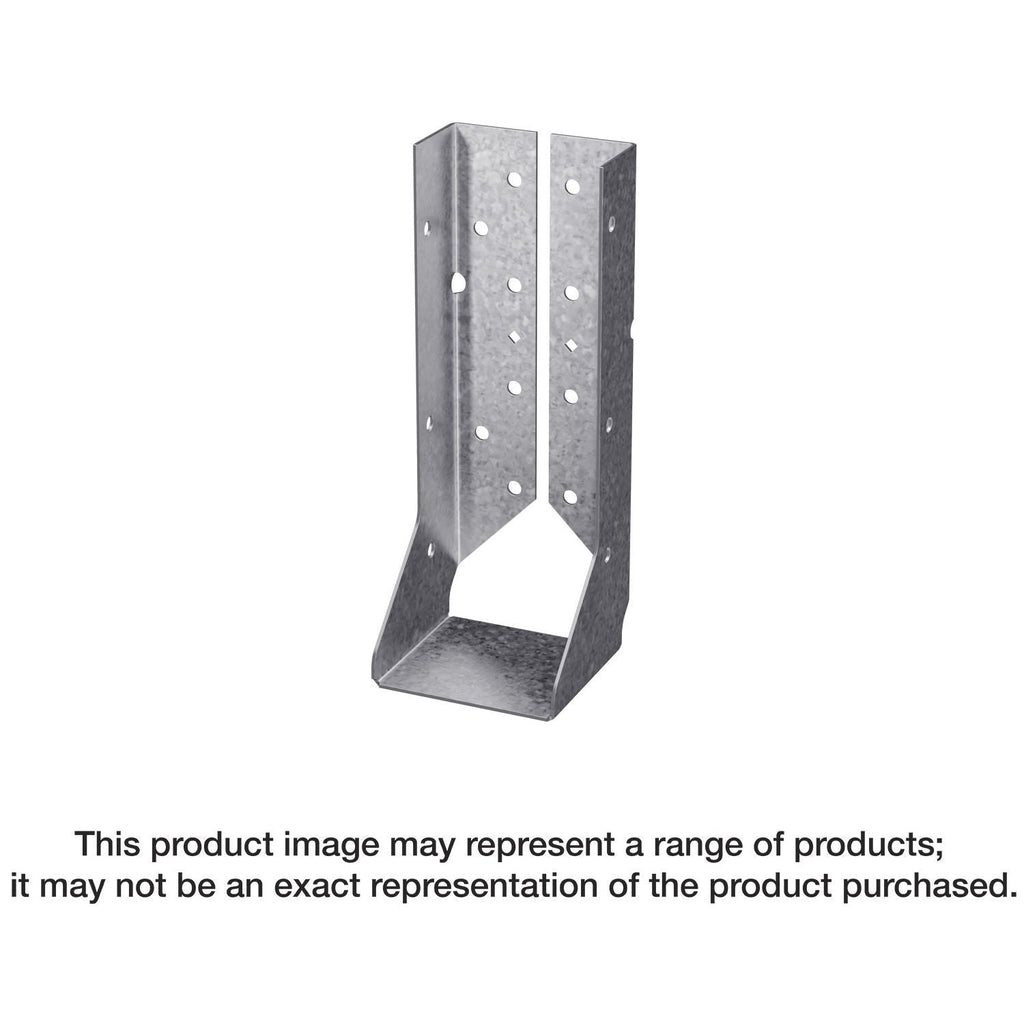 Simpson Strong-Tie HUCQ210-3Z-SDS HUCQ ZMAX Heavy Face-Mount Concealed-Flange Joist Hanger for Triple 2x10 w/ Screws