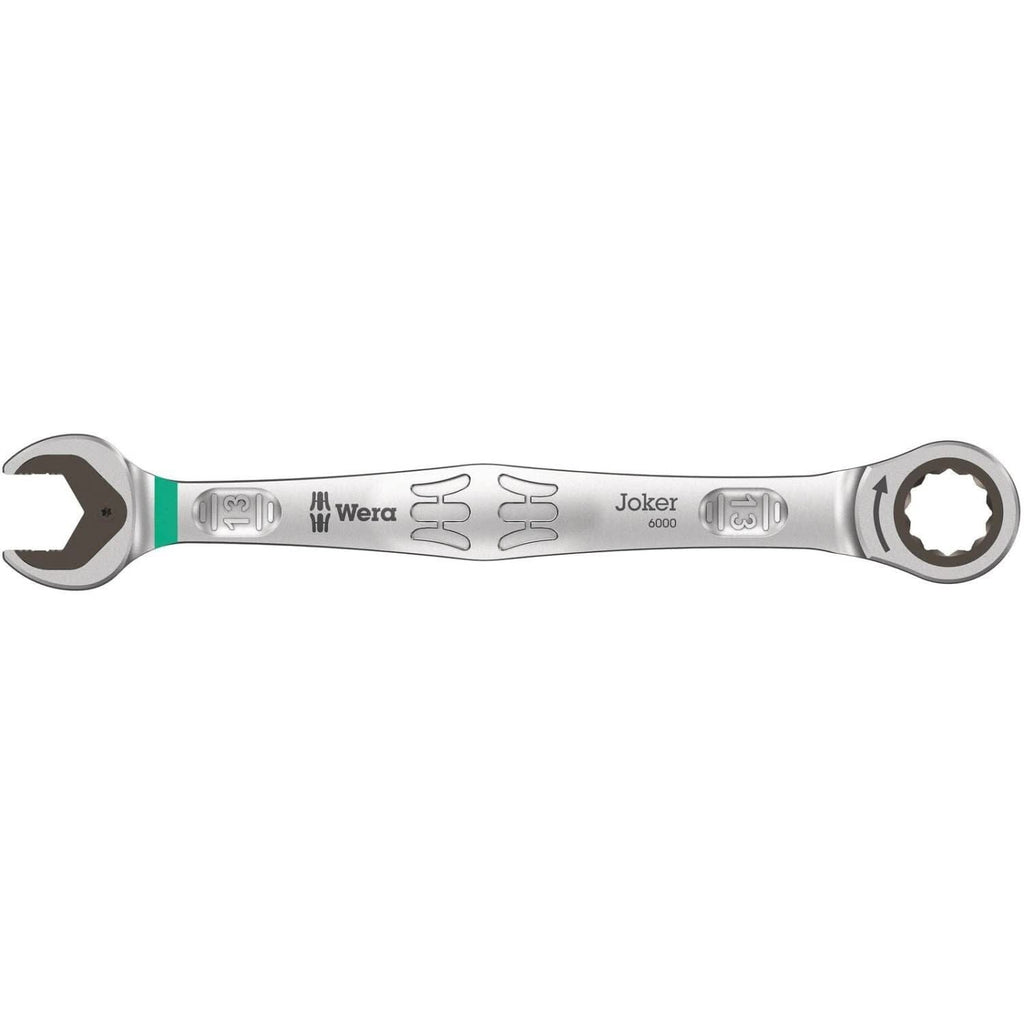 Wera 6000 Joker Ratcheting Combination Wrenches, 10x159-mm.