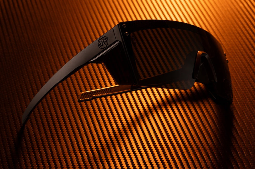 Heat Wave Performance XL Lazer Face Ultra Black Z87+ Sunglasses