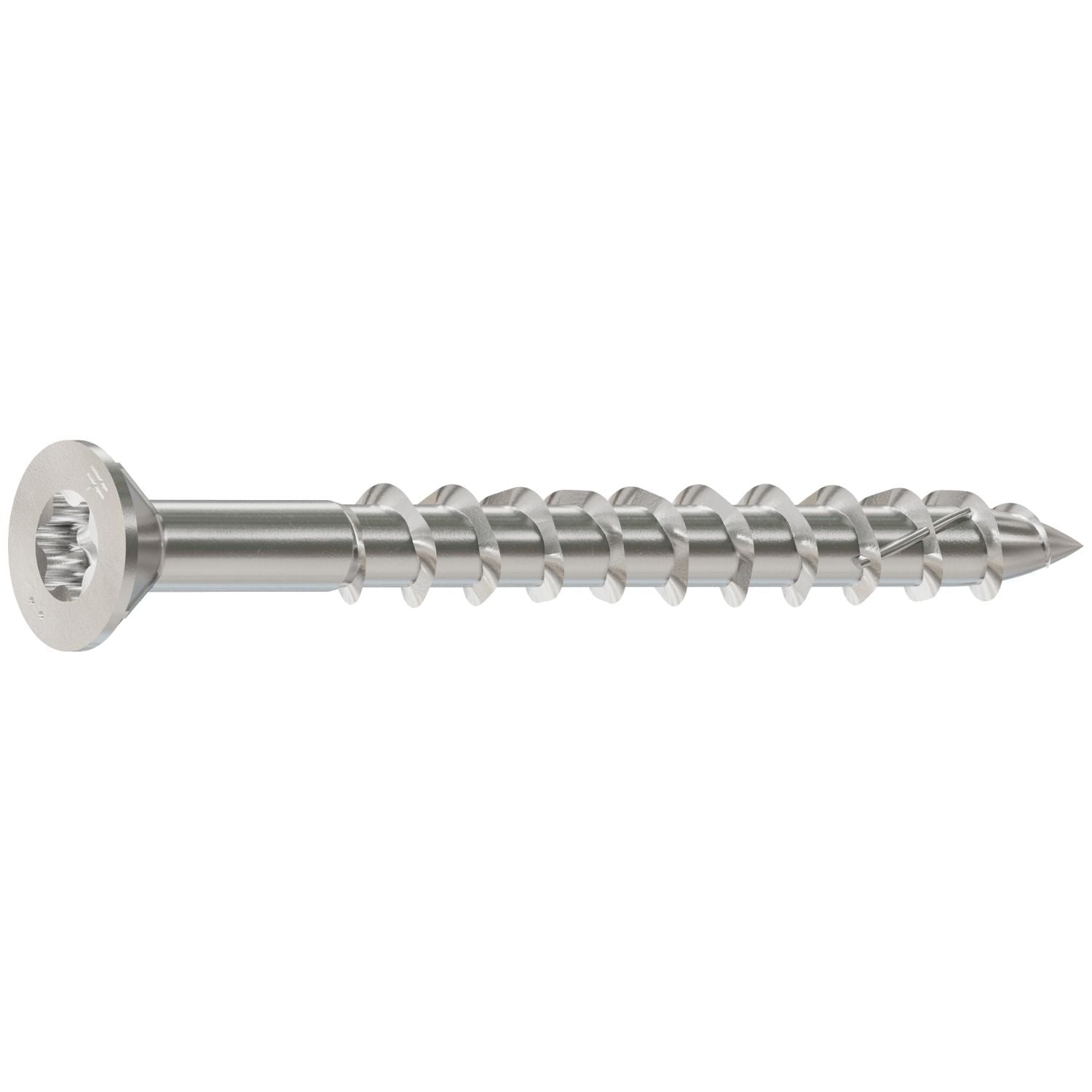 Simpson Strong-Tie S10200WP1 Deck-Drive DWP WOOD SS Screw, #10 x 2-in. T-25, Flat Head, Type 305, 1-lb.