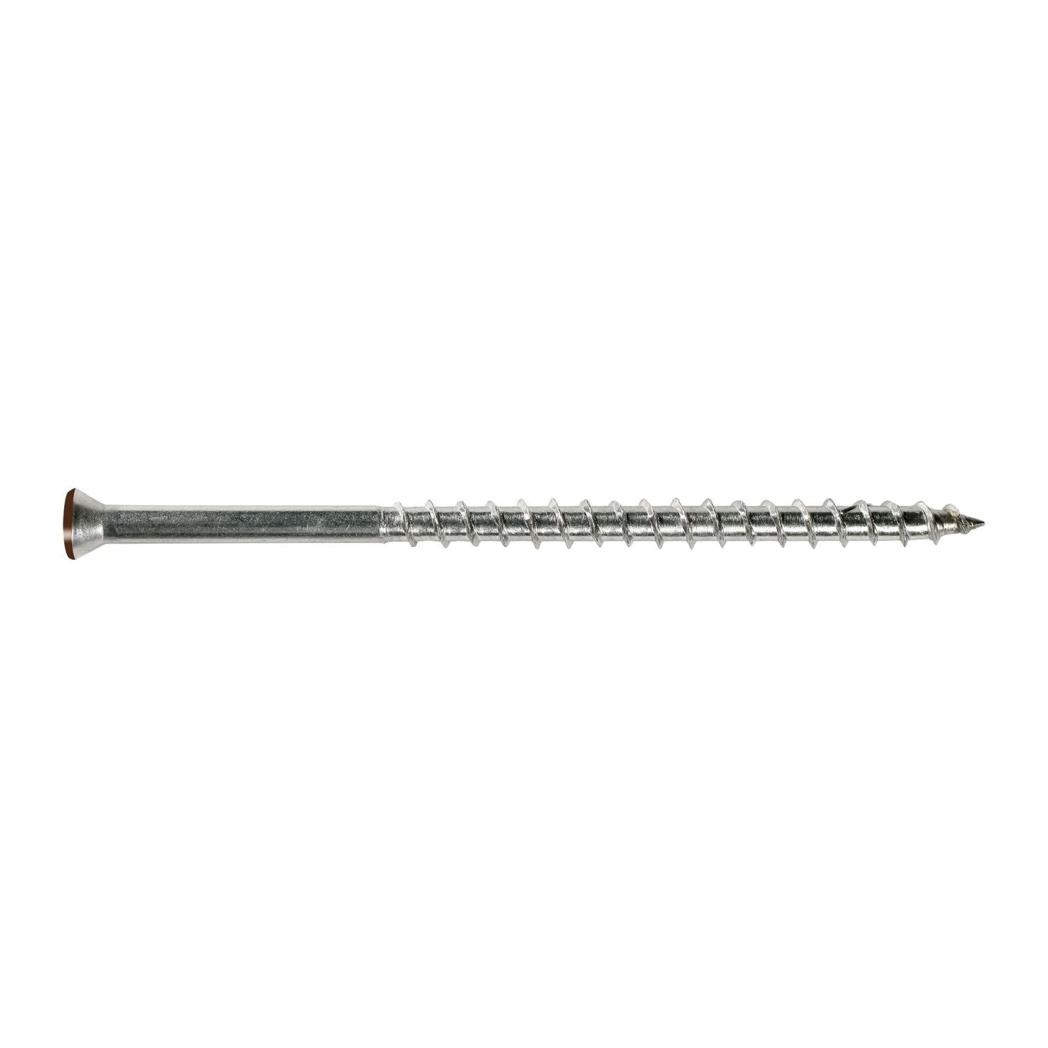 Simpson Strong-Tie T07225FTBRD01 Trim-Head Screw, 6-Lobe Drive, #7 x 2-1/4-in. T-15 Type 316, Red 01, 1750-Pack