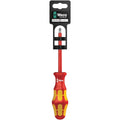 Wera 165 I Pz/S SB VDE Insulated Screwdriver For Plusminus Screws (Pozidriv/Slotted), # 2x100-mm.