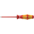 Wera 160 I VDE Insulated Screwdriver For Slotted Screws, 0.4x2.5x80-mm.