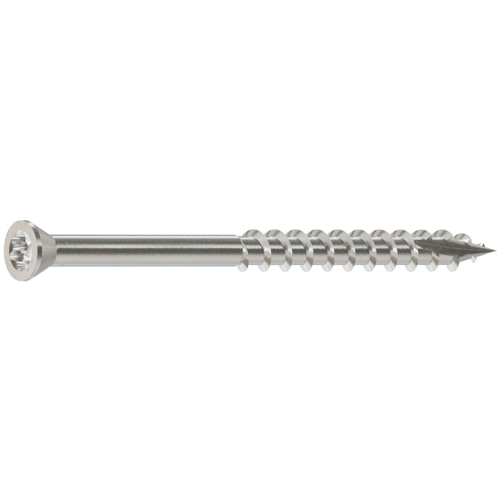 Simpson Strong-Tie S07225FT5 Trim-Head Screw, 6-Lobe Drive, #7 x 2-1/4-in. T-15 Type 305, 5-lb.