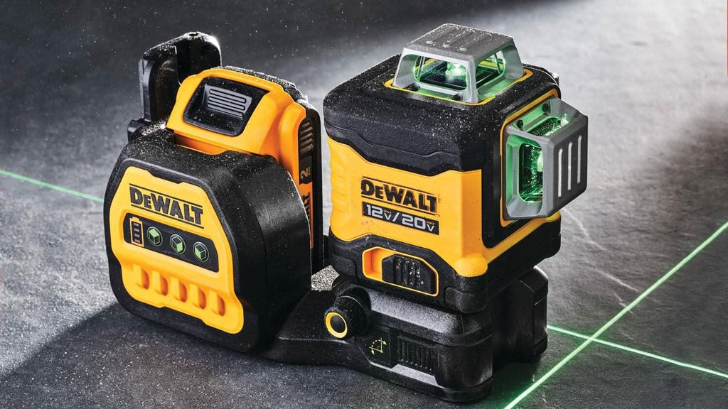 Dewalt DCLE34030G DEWALT 12V / 20V MAX 3x360-Degree Green Laser 2.0Ah Kit