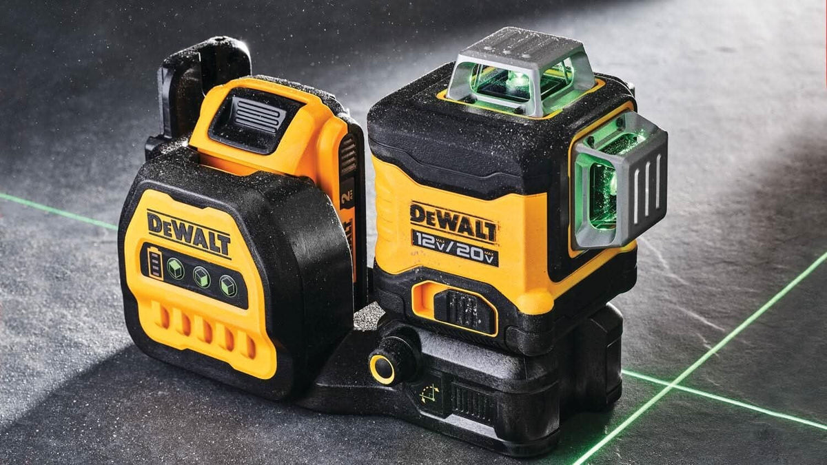 Dewalt DCLE34030G DEWALT 12V / 20V MAX 3x360-Degree Green Laser 2.0Ah Kit