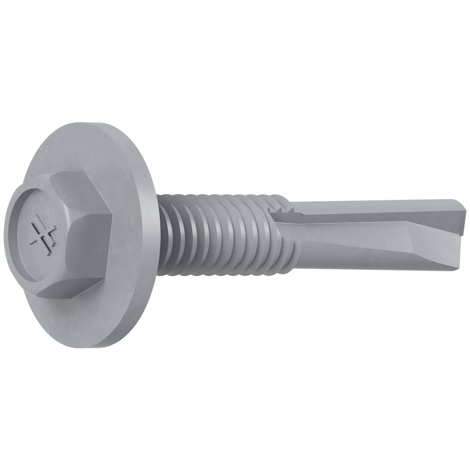 Simpson Strong-Tie XLQ114B1224-250 Strong-Drive XL LARGE-HEAD METAL Screw, #12 x 1-1/4-in. 5/16 Hex, 250-Pack