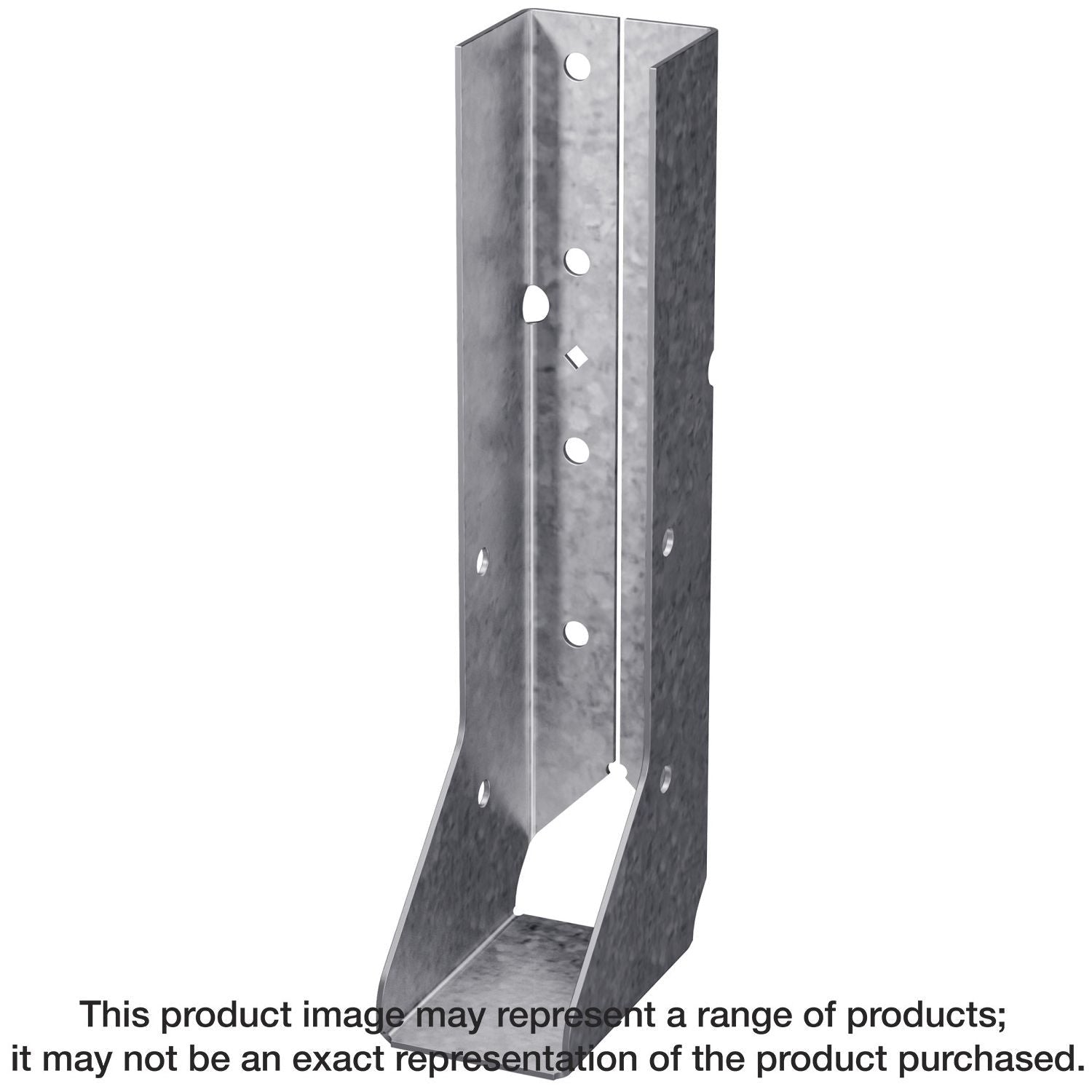Simpson Strong-Tie HUCQ410-SDS HUCQ Heavy Face-Mount Concealed-Flange Joist Hanger for 4x10 w/ Screws