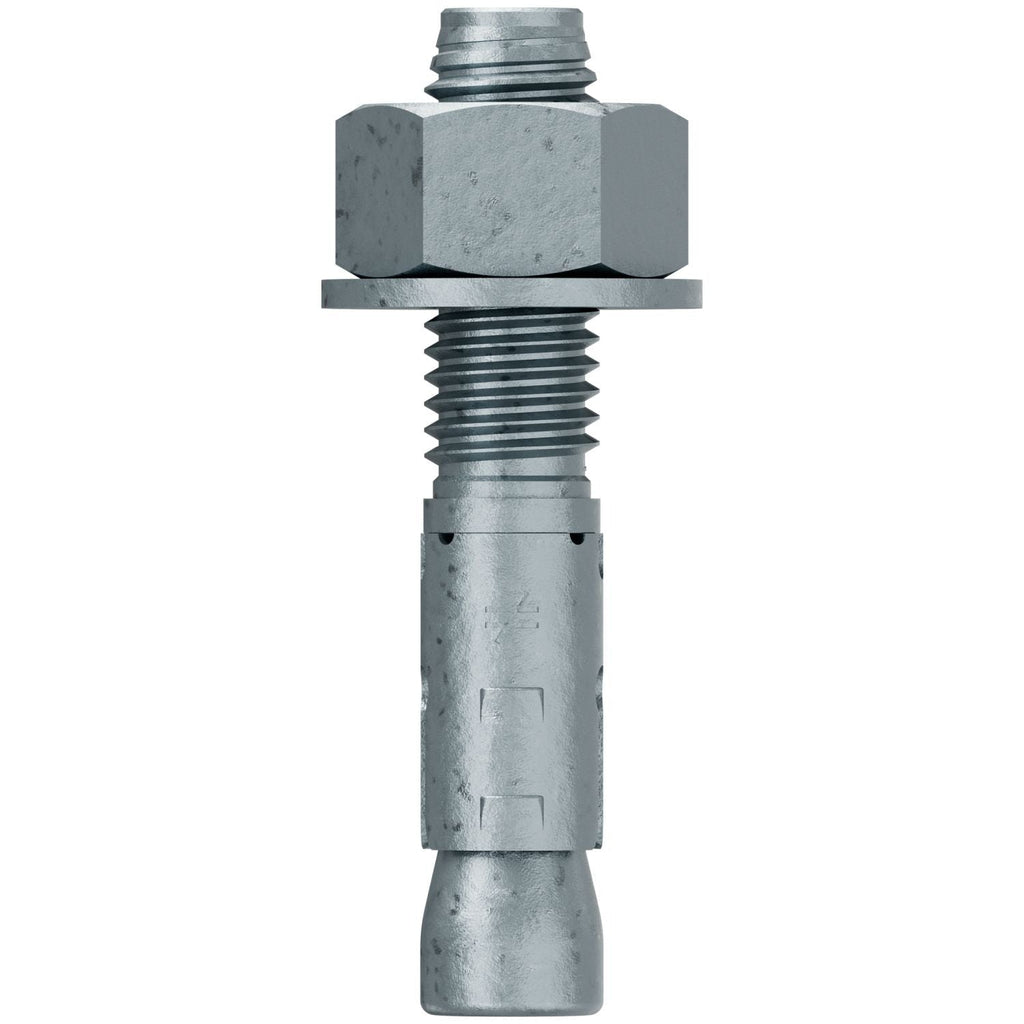 Simpson Strong-Tie STB2-62312MGF20 Strong-Bolt 2, 5/8-in. x 3-1/2-in. Mechanically Galvanized Wedge Anchor, Fully Assembled, 20-Pack