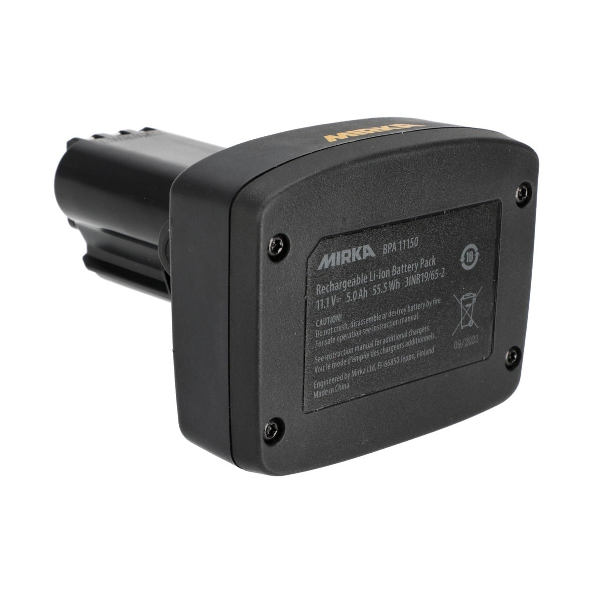 Mirka 11.1V 5.0Ah Intelligent Li-Ion Battery Pack for Cordless Tools (BPA10850)