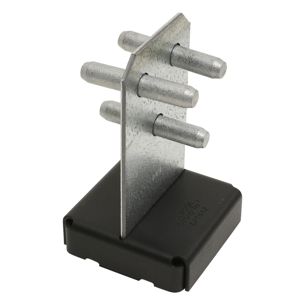 Simpson Strong-Tie CPT44Z CPTZ ZMAX Galvanized Concealed Post Base for 4x4