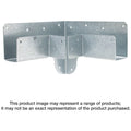 Simpson Strong-Tie RTC42 RTC 18-Gauge Galvanized Rigid Tie Corner for 2x Joist, 4x4 Post