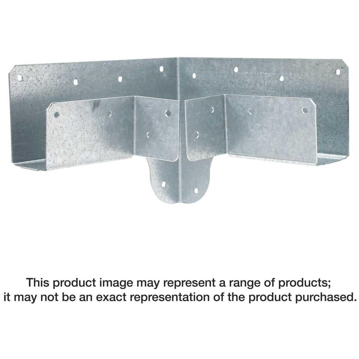 Simpson Strong-Tie RTC42 RTC 18-Gauge Galvanized Rigid Tie Corner for 2x Joist, 4x4 Post