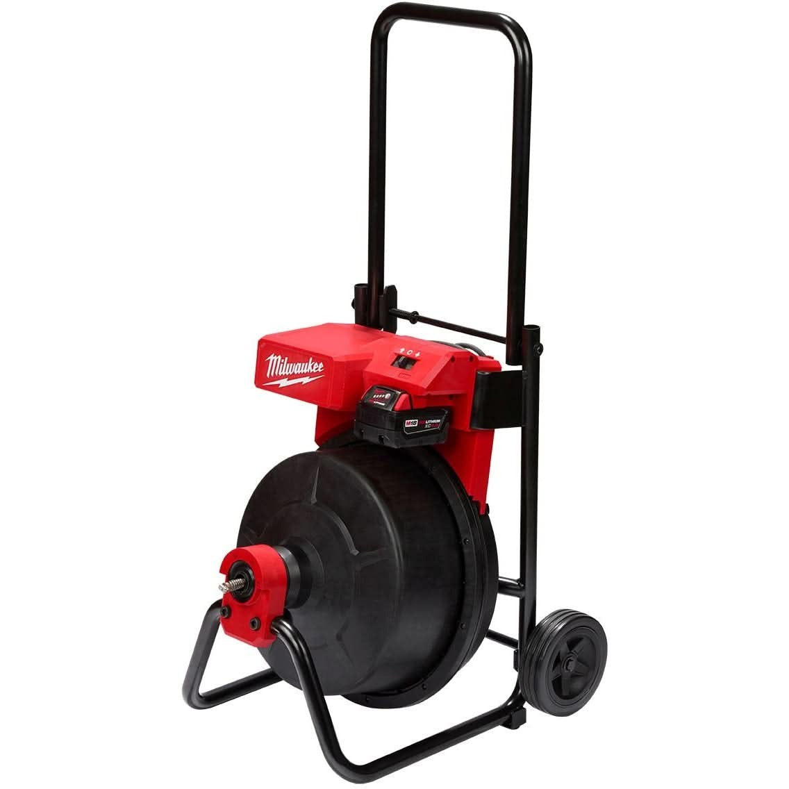 Milwaukee 2817A-21 M18 Drum Machine with 3/8-in Cable 4.0 Ah Kit