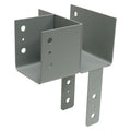 Simpson Strong-Tie L-Shape End Column Cap for 6x Beams, 6x Post, Skewed Right (ECCLR666)