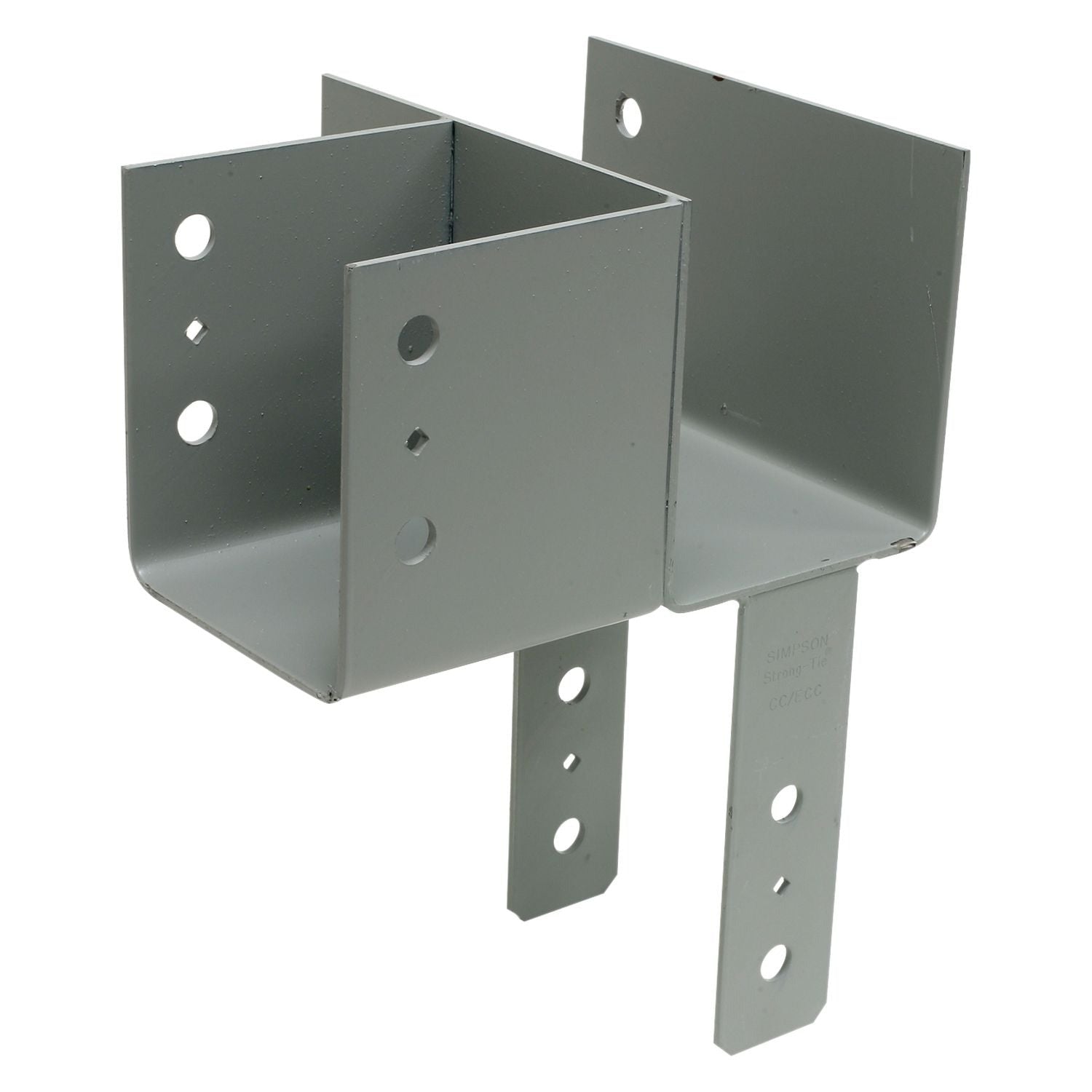 Simpson Strong-Tie L-Shape End Column Cap for 6x Beams, 6x Post, Skewed Right (ECCLR666)