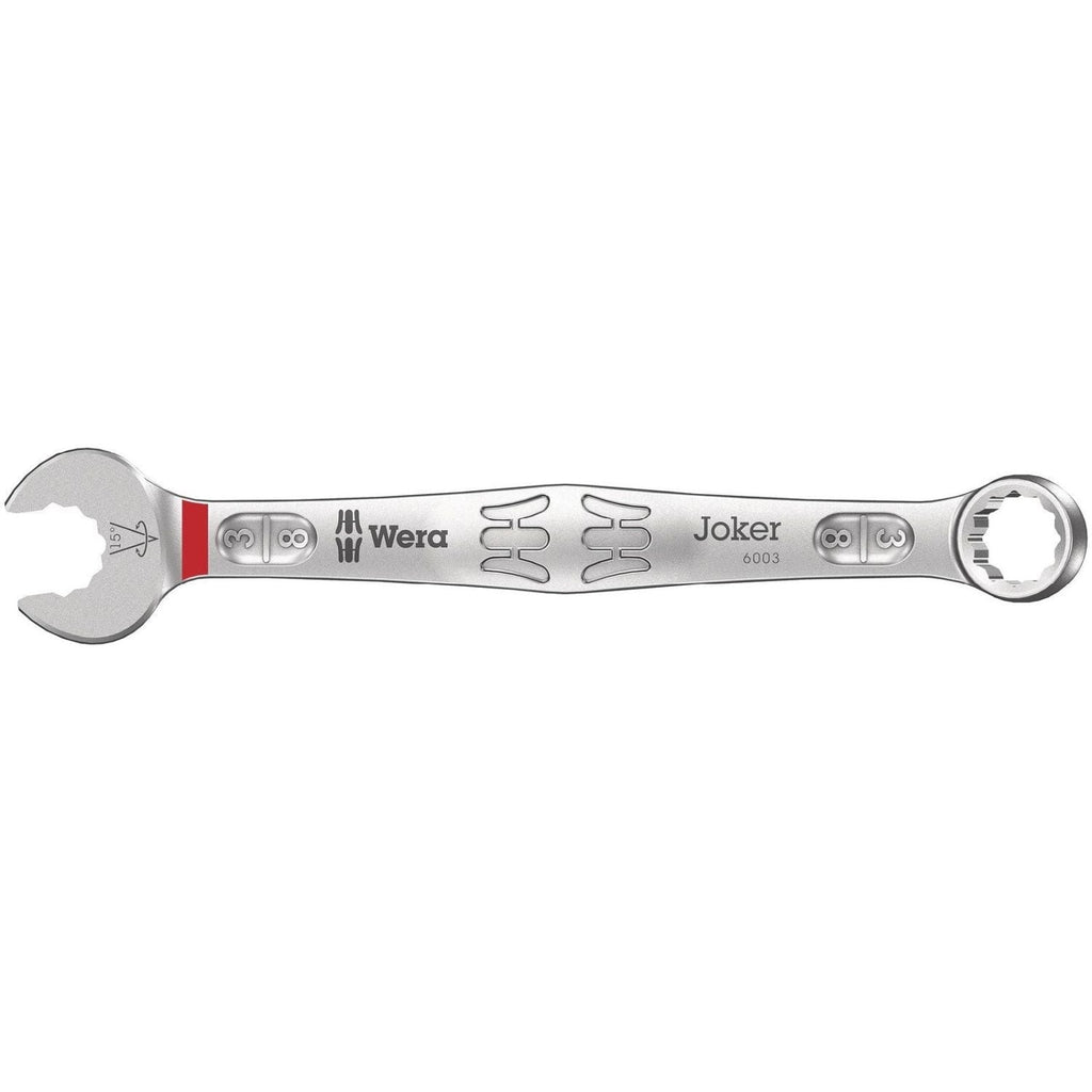 Wera 6003 Joker Combination Wrench, Imperial, 3/8-in.x125-mm.