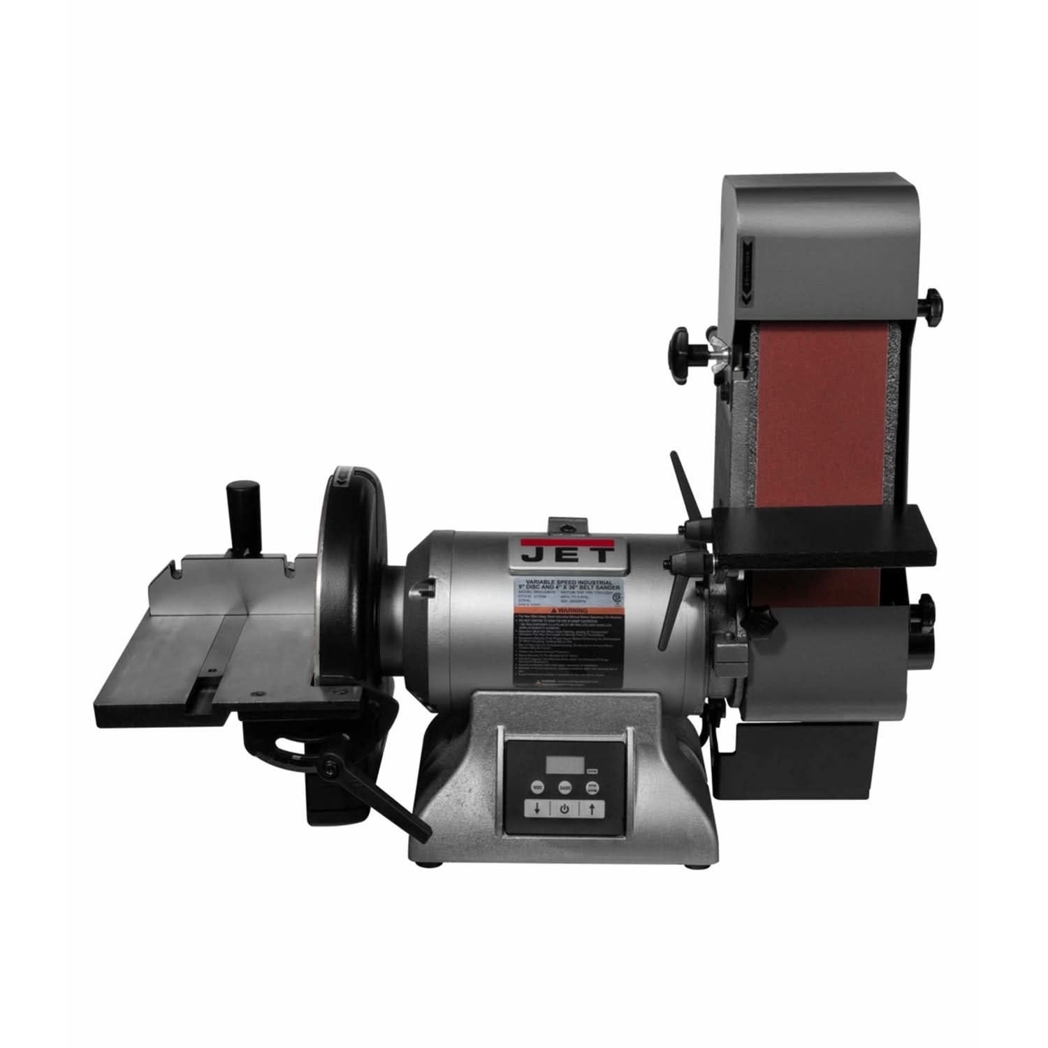 Jet 577634 IBDG-436VS Variable Speed Industrial 4 x 36-Inch Belt and 9-Inch Disc Grinder