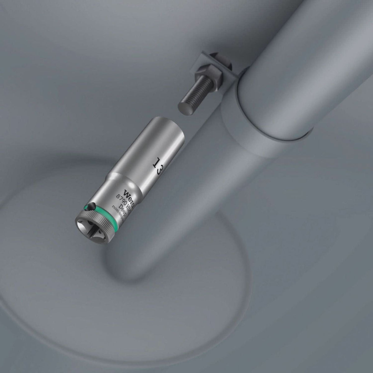 Wera 8790 Hmb Deep 3/8-in. Socket, 18x64-mm.