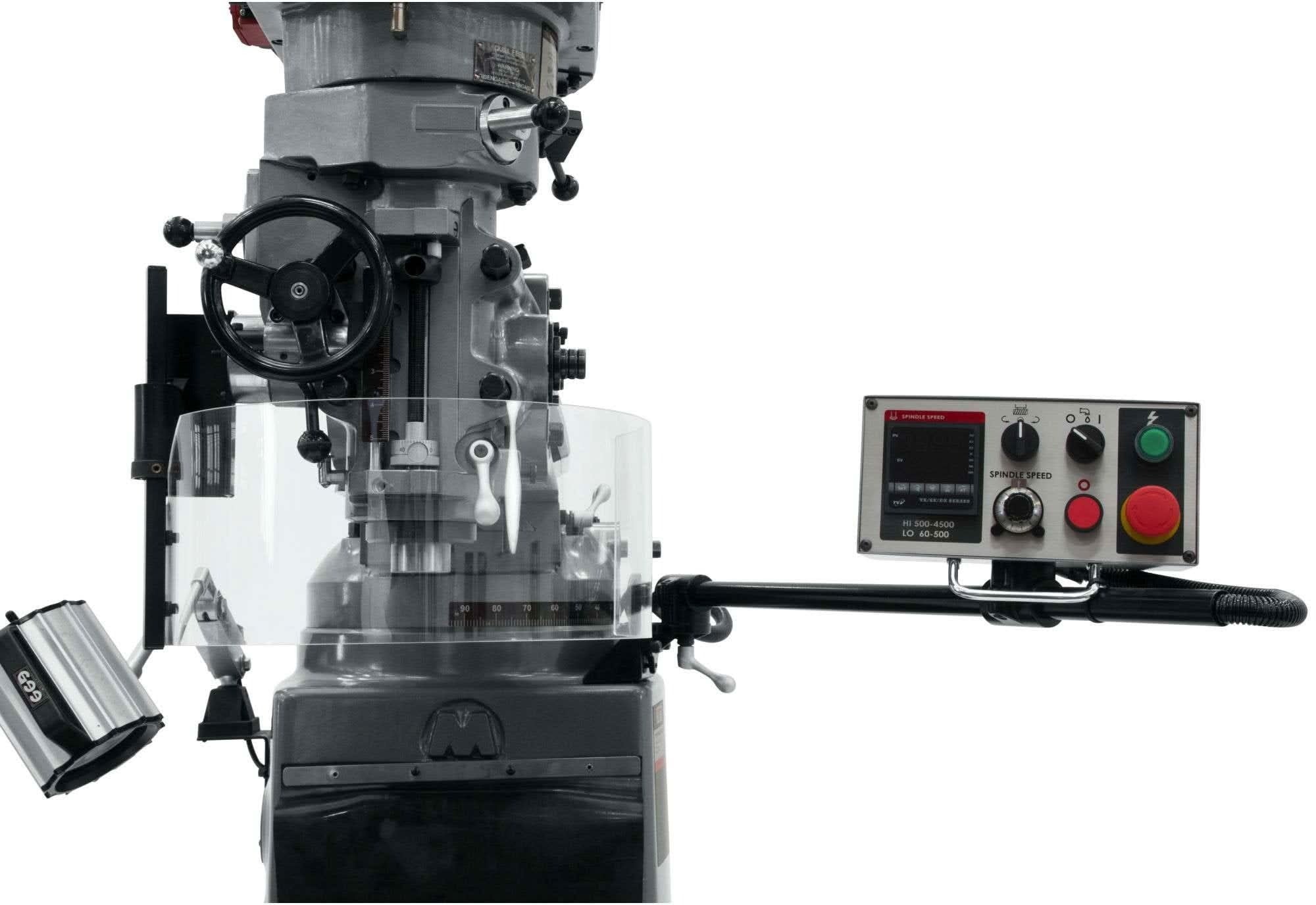 Jet Tools 690533 JTM-949EVS Mill With 3-Axis Acu-Rite 200S DRO (Quill) With X and Y-Axis Powerfeeds