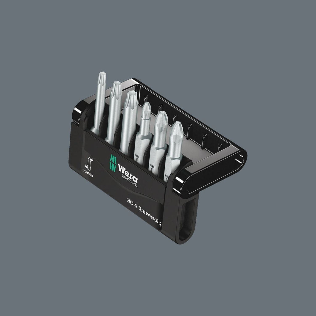 Wera Bit-Check 6 Universal 2, 6-Pieces