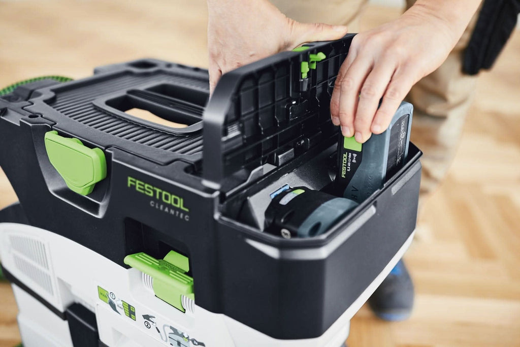 Festool 577506 CTC MIDI I Cordless 18V Mobile HEPA Dust Extractor PLUS 5.2Ah Kit