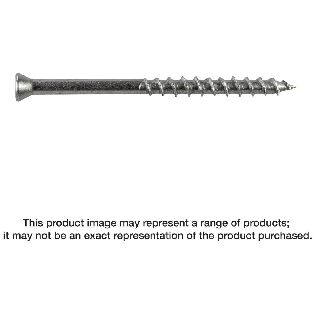 Simpson Strong-Tie S07225WP1 Deck-Drive DWP WOOD SS Screw, #7 x 2-1/4-in. T-15, Trim Head, Type 305, 1-lb.