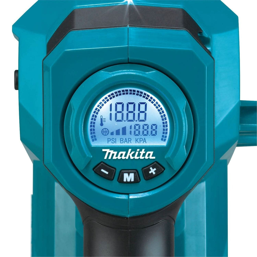Makita DMP181ZX 18V LXT Lithium-Ion Cordless High-Pressure Inflator with 5.0Ah Battery