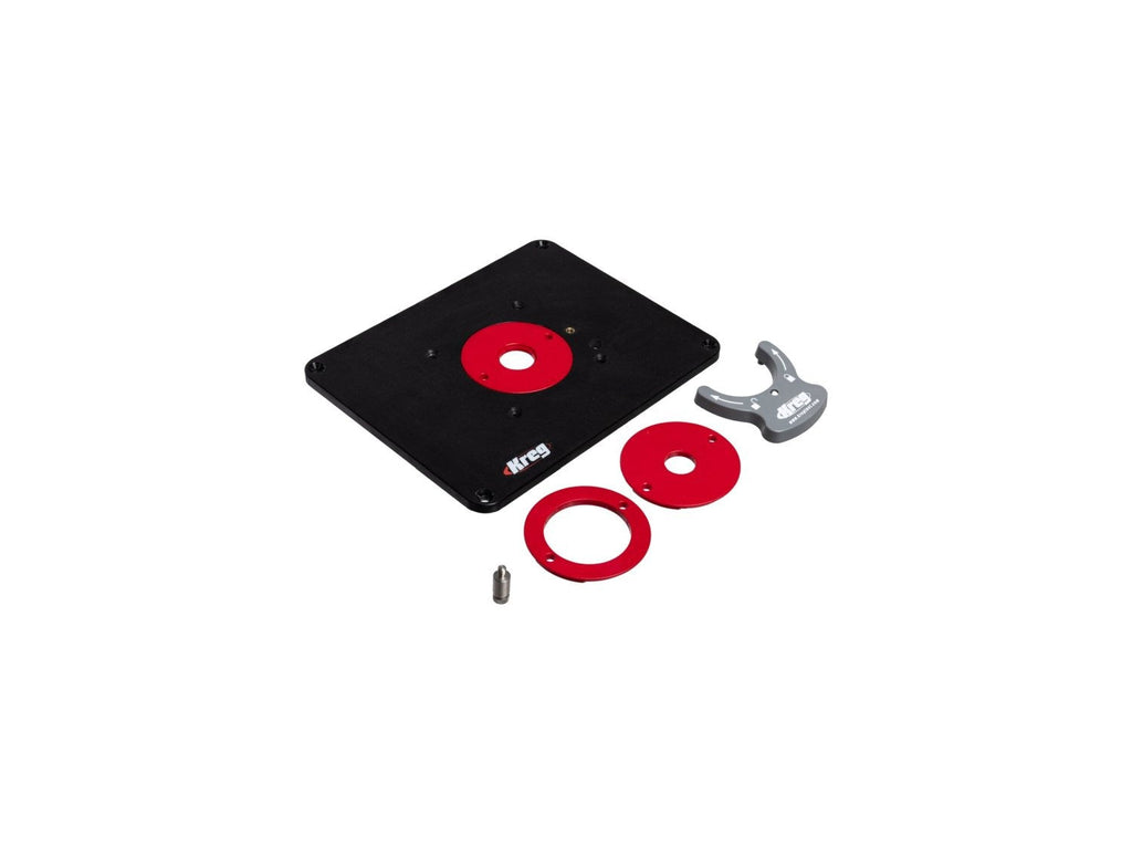 Precision Router Table Insert Plate - Predrilled for Kreg (PRS4040)