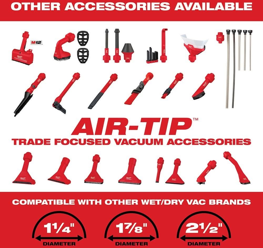 Milwaukee 49-90-2037 AIR-TIP Long Reach Flexible Micro Hose Set (Promo)