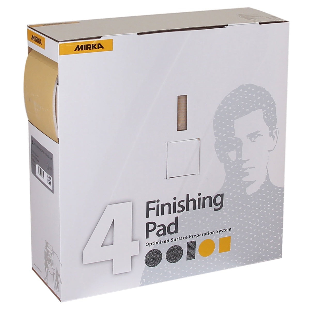 Mirka OSP-4 4.5-in. x 5-in. Finishing Sanding Pad Roll, 200-Pack (OS-127-004)