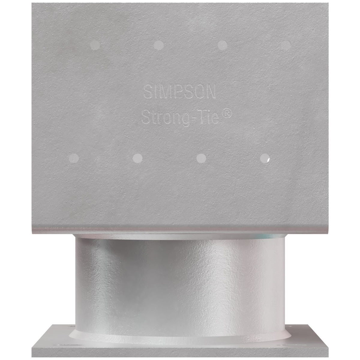 Simpson Strong-Tie ECB66HDG ECB Hot-Dip Galvanized 2-in. Standoff Elevated Column Base for 6x6