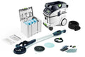 Festool PLANEX EASY LHS-E 225 EQ Drywall Sander + CT 36 AutoClean Dust Extractor Starter Set