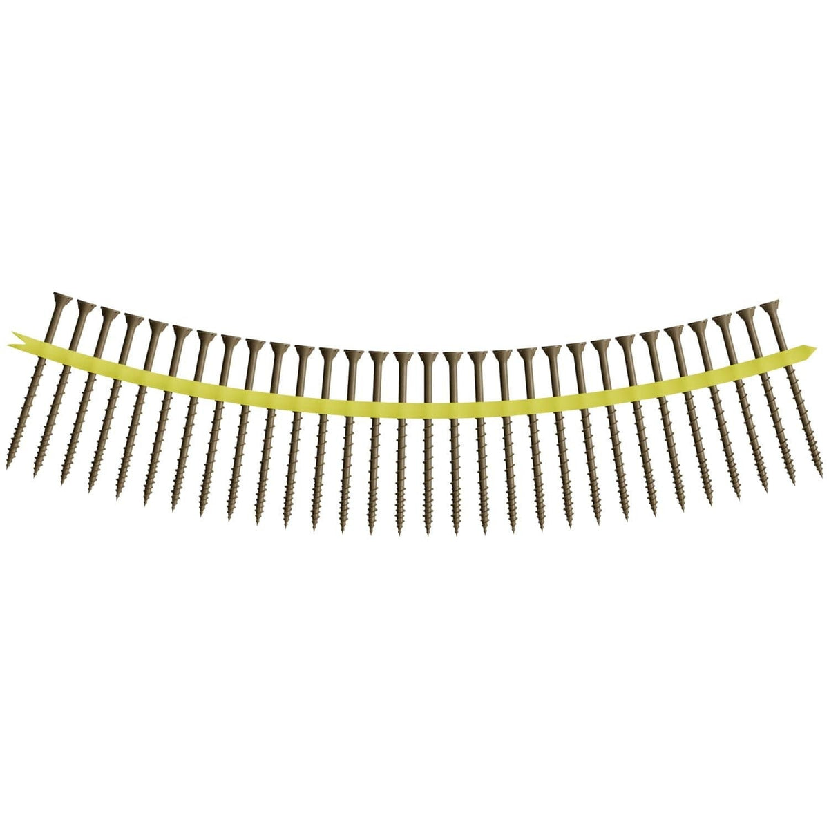 Simpson Strong-Tie WSVF3S Strong-Drive WSVF SUBFLOOR Screw (Collated), #9 x 3-in. T25, Gray, 1000-Pack
