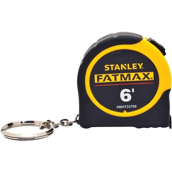 Stanly FMHT33706M FATMAX 6-ft. x 1/2-in. Keychain Pocket Tape Measure