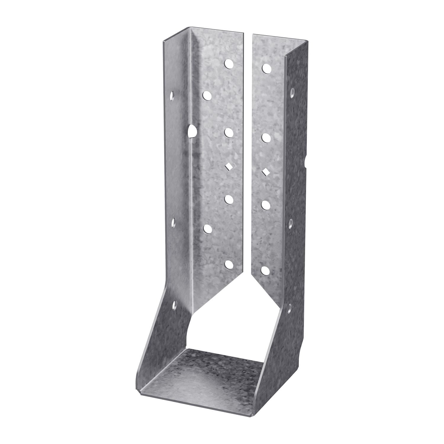 Simpson Strong-Tie HUCQ210-2-SDS HUCQ Heavy Face-Mount Concealed-Flange Joist Hanger for Double 2x10 w/ Screws