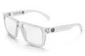 Heat Wave XL VISE Z87 VAPOR CLEAR Frame Photochromic Lens Sunglasses