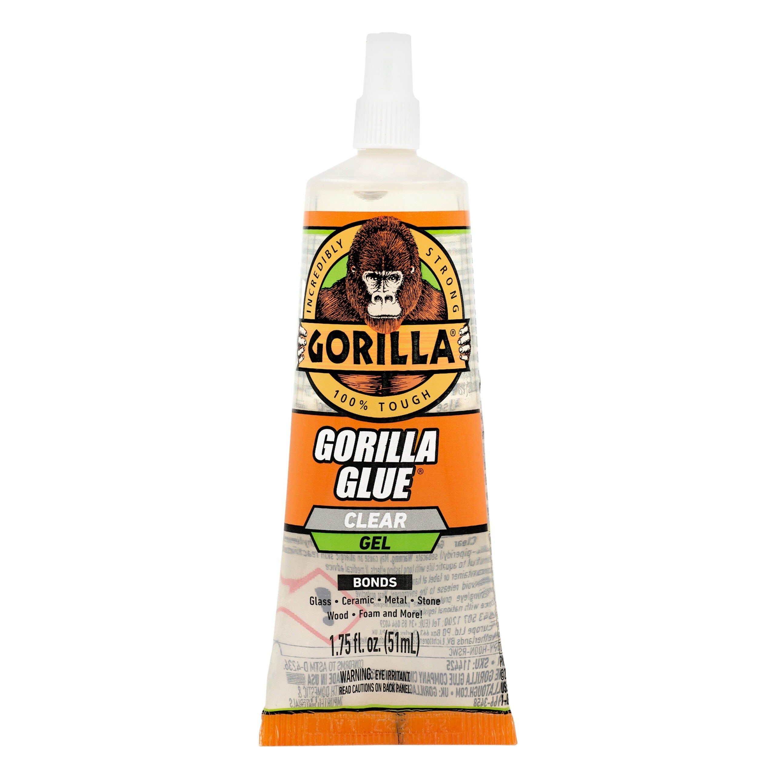 Gorilla Glue Clear Glue Gel, 1.75-oz. Tube (113455)