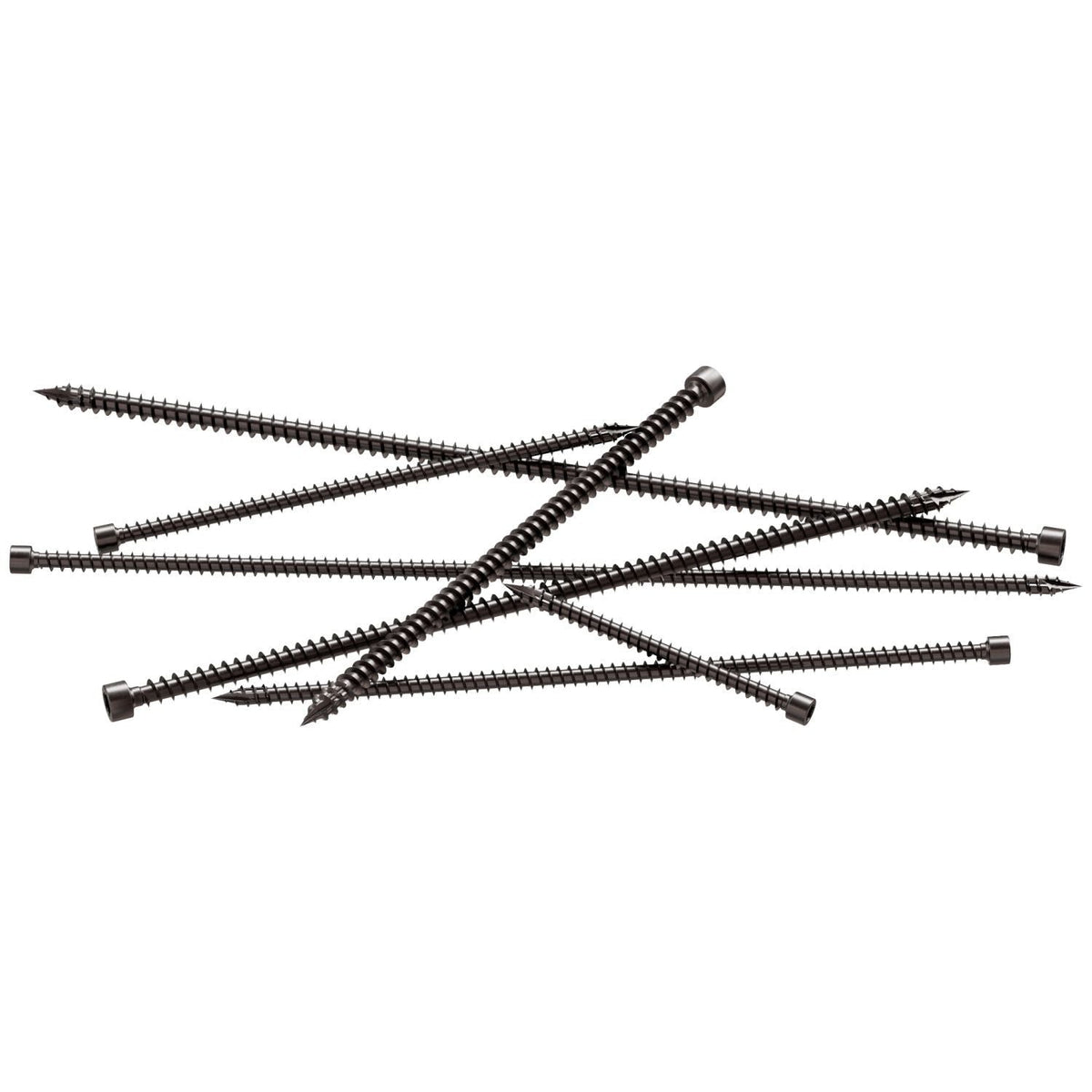 Simpson Strong-Tie SDCFC8X120 Strong-Drive SDCFC TIMBER-CFC Screw, 0.315-in. x 4-3/4-in. T40, E-Coat, 250-Pack