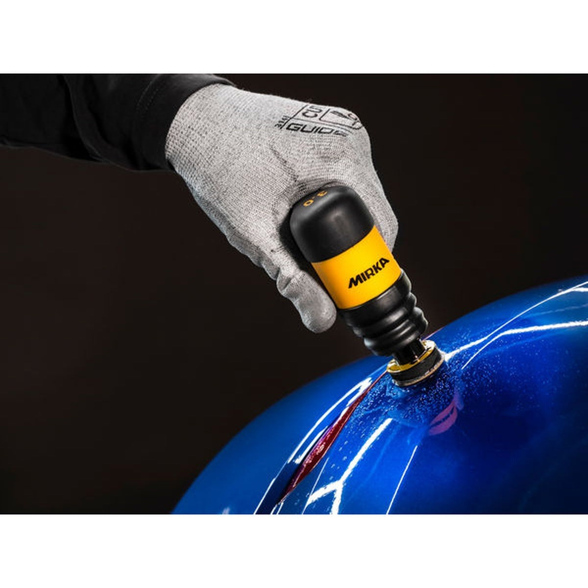 Mirka Iridium SR 1.25-in. PSA Finishing Abrasive Discs for Automotive Refinishing (24-340-3U)
