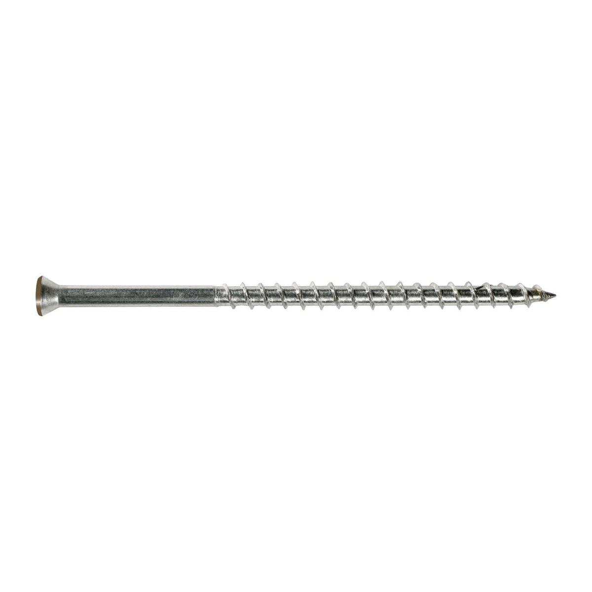 Simpson Strong-Tie T07162FT70BR01 Trim-Head Screw, 6-Lobe Drive, #7 x 1-5/8-in. T-15 Type 316, Brown 01, 70-Pack