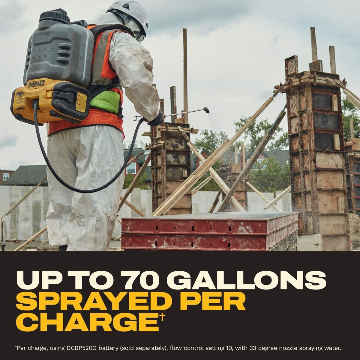 DeWALT DCCS1100B 20V MAX XR Concrete Chemical Sprayer, Tool Only