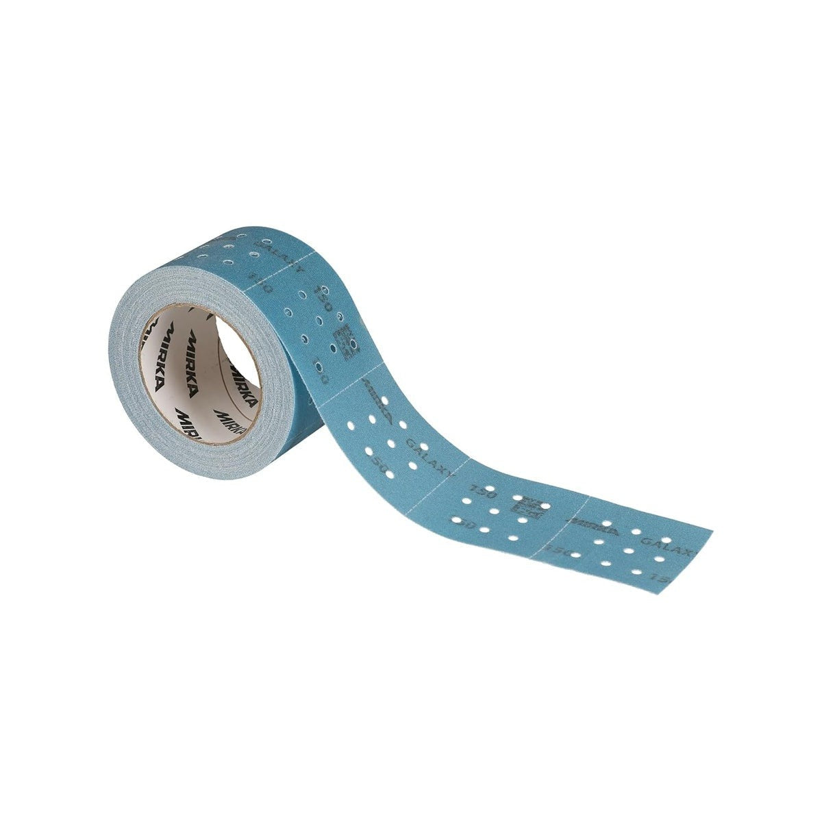 Mirka Galaxy 2.75-in. x 33.5-ft. 150 Grit Perforated Sanding Roll for Sanding Blocks (FY-570-150)