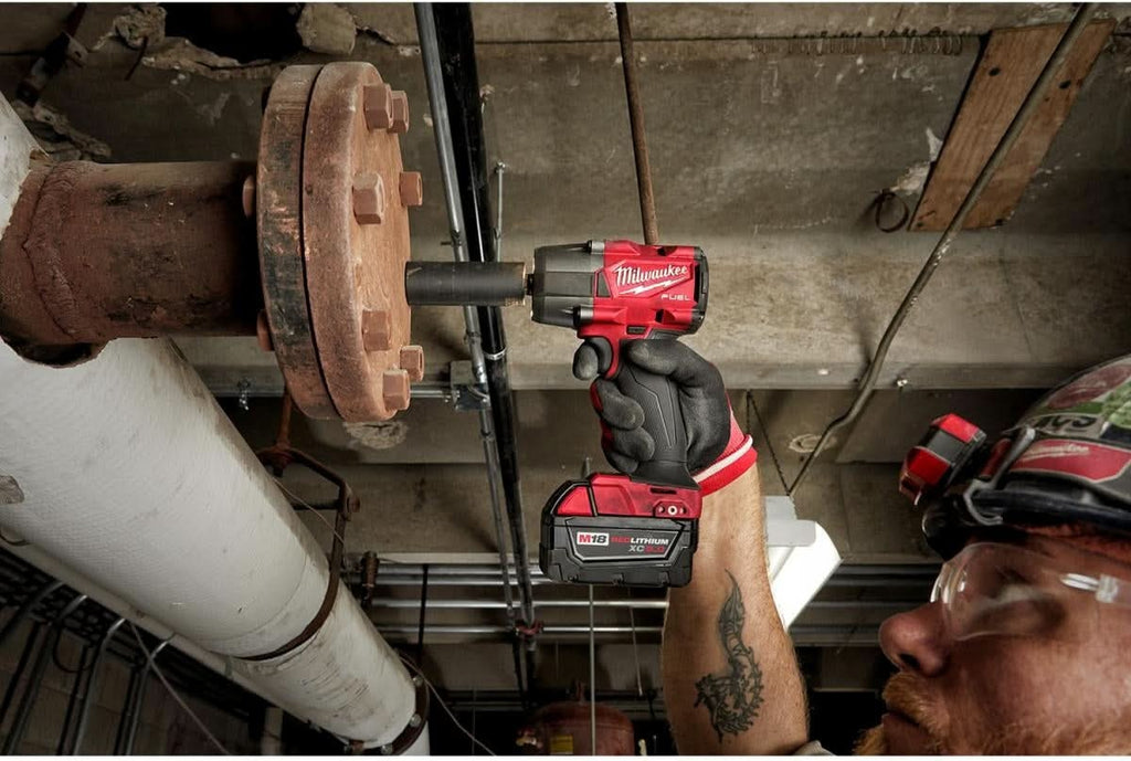 Milwaukee 2962-20 M18 FUEL 1/2-Inch Mid-Torque Impact Wrench with Friction Ring, Tool Only (PROMO)