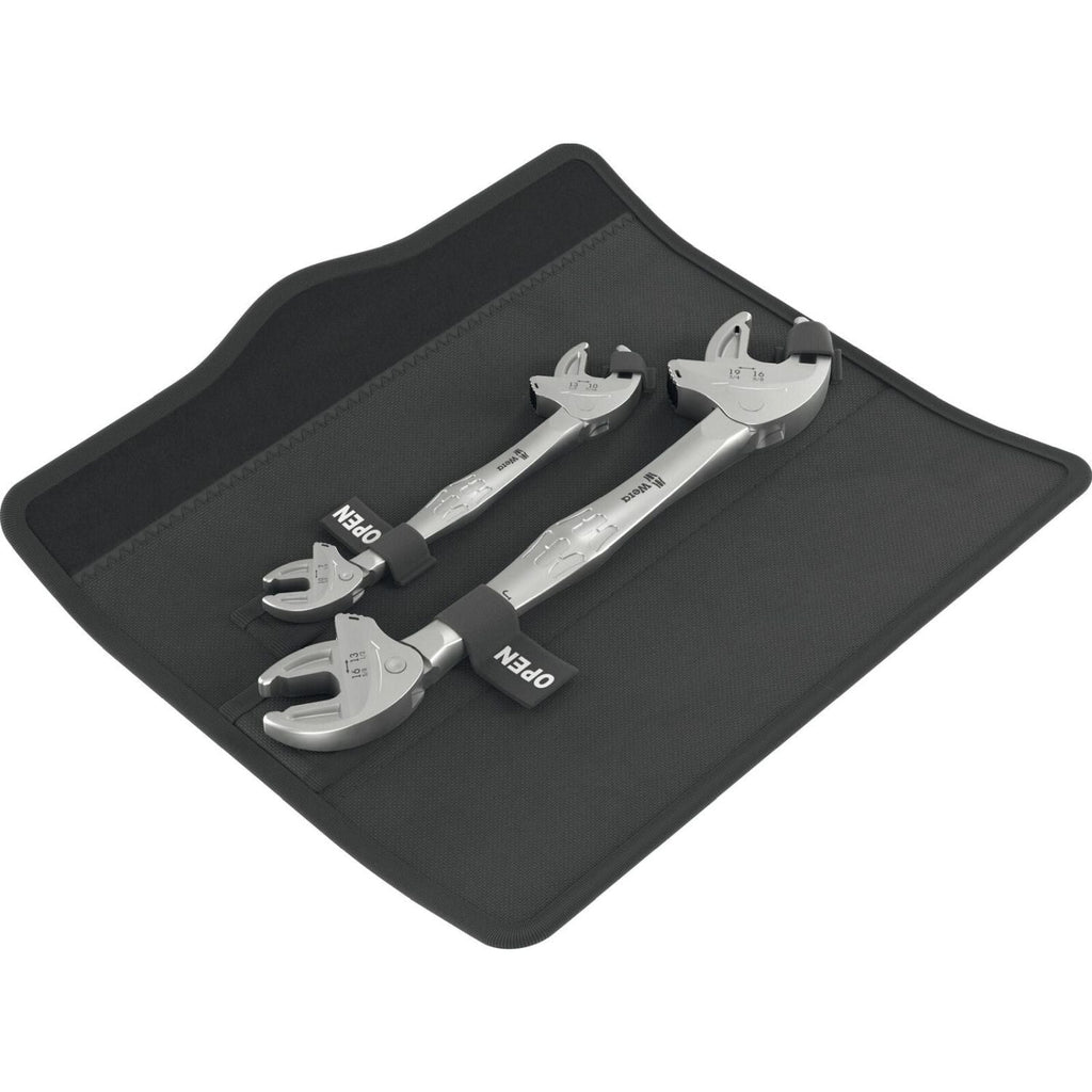 Wera 6006 Joker 2 Set 1 Self-Setting Double Spanner, 2-Pieces